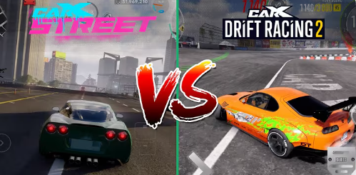 CarX Street vs CarX Drift Racing 2: Side-by-Side Gameplay Comparison